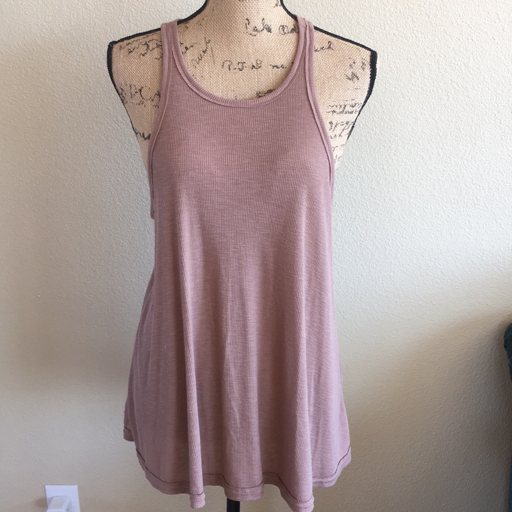 Racer back tank top.